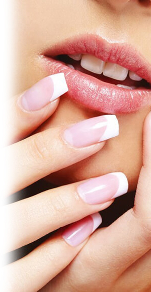 Realistic natural long lasting nails with gel and acrylic overlay